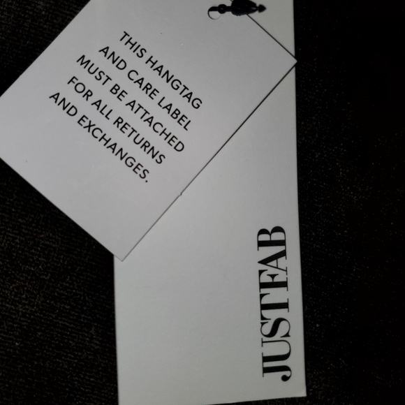 JUSTFAB hard clear purse - Picture 2 of 4